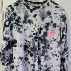 PINK Tye-Dye Long Sleeve Shirt